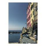 Cinque Terre Houses And Sea (Print Only) thumbnail