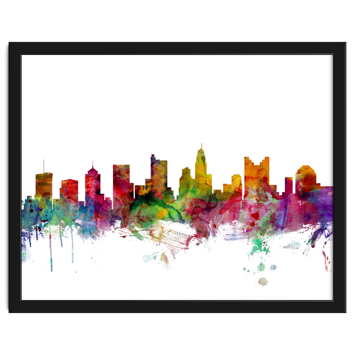 Columbus Ohio Skyline