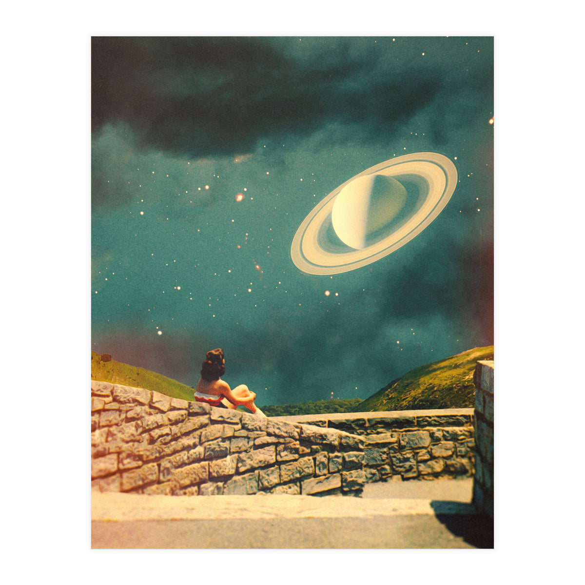 Alone With Saturn (Print Only)