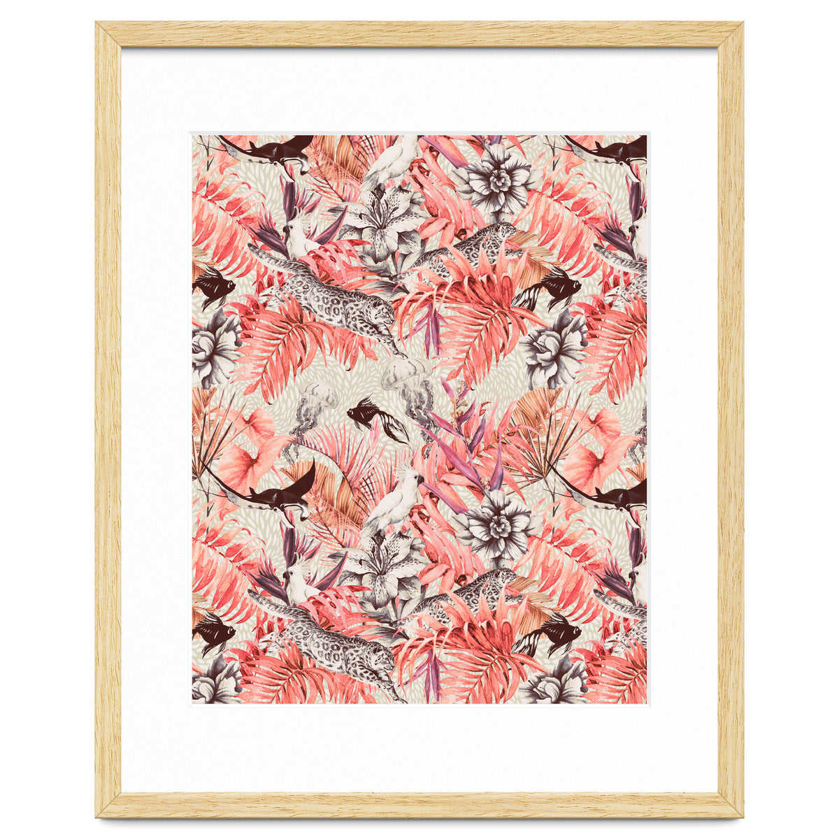 Tropical paradise pink