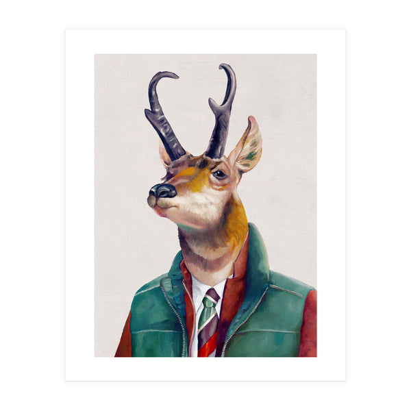 Pronghorn Deer (Print Only)