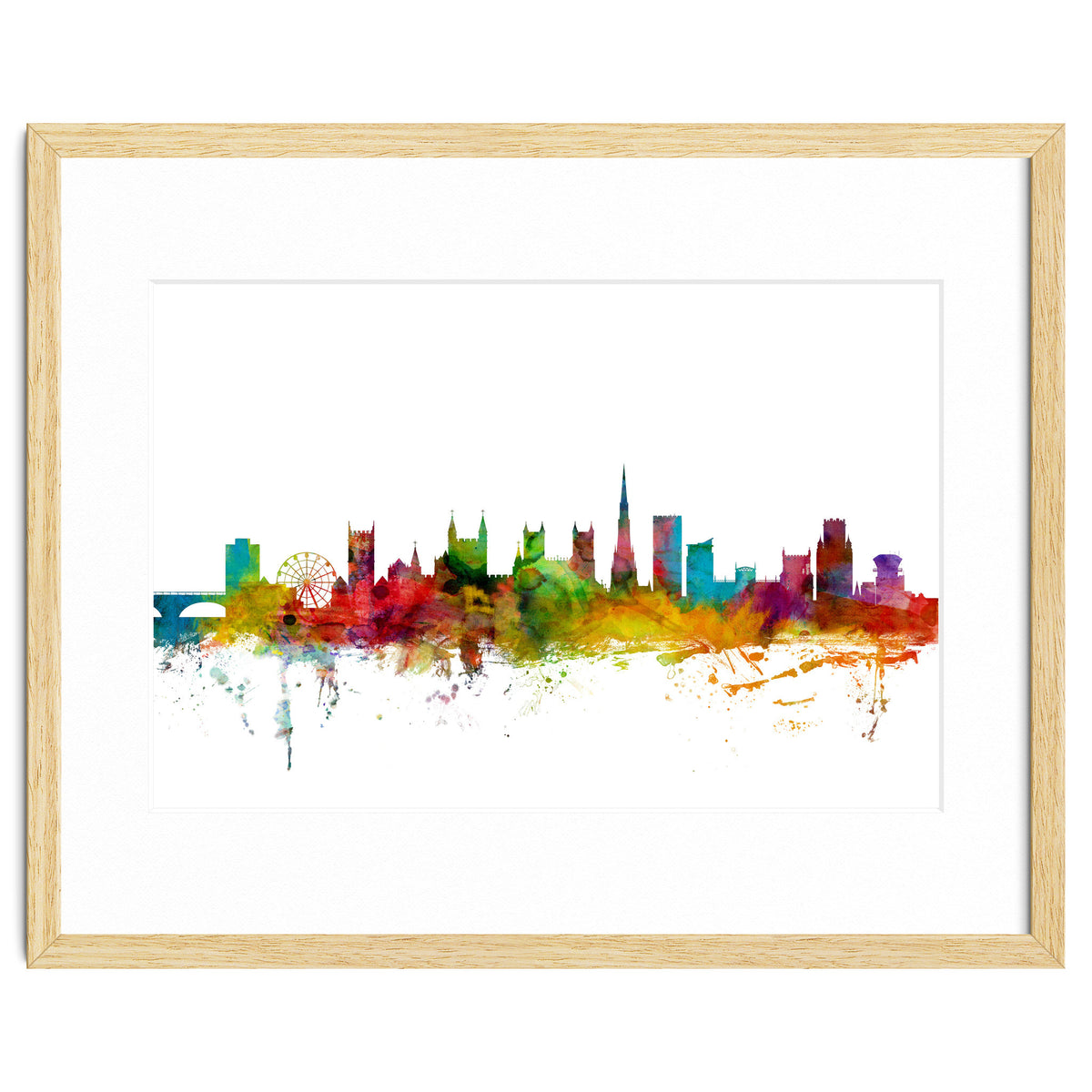 Bristol England Skyline