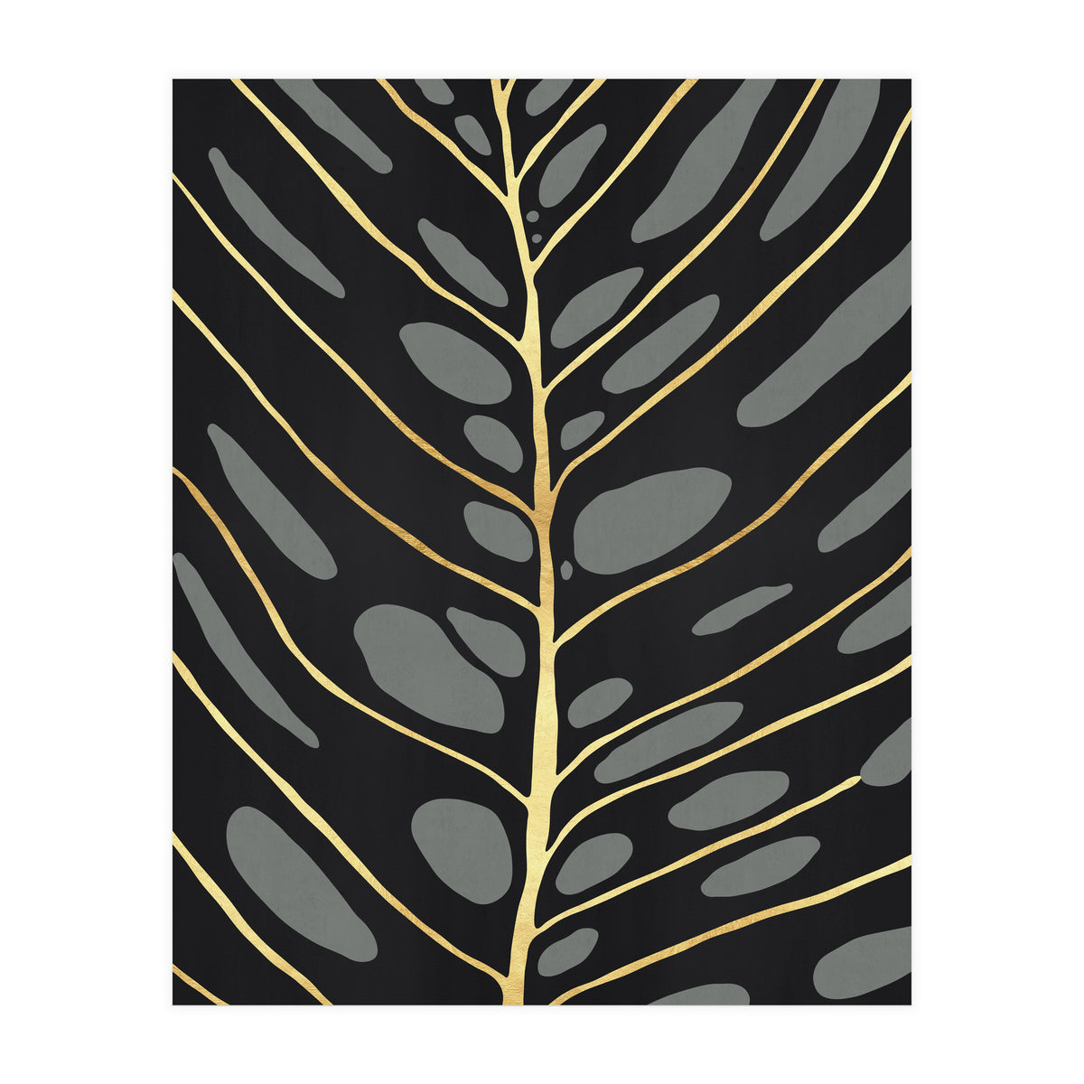 Golden Leaf 05 (Print Only)