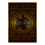 Eat Sleep Game Repeat (Print Only) thumbnail