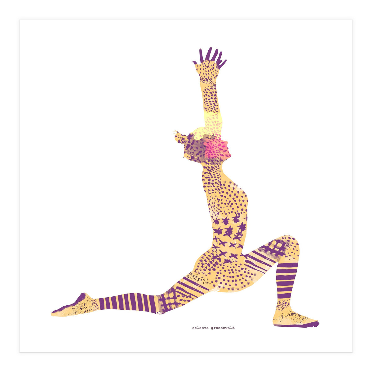 Crescent Lunge (Print Only)