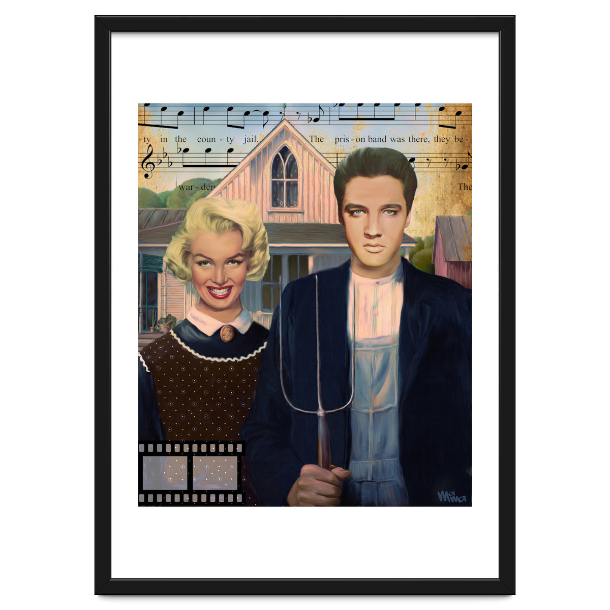 Tribute to Marilyn and Elvis