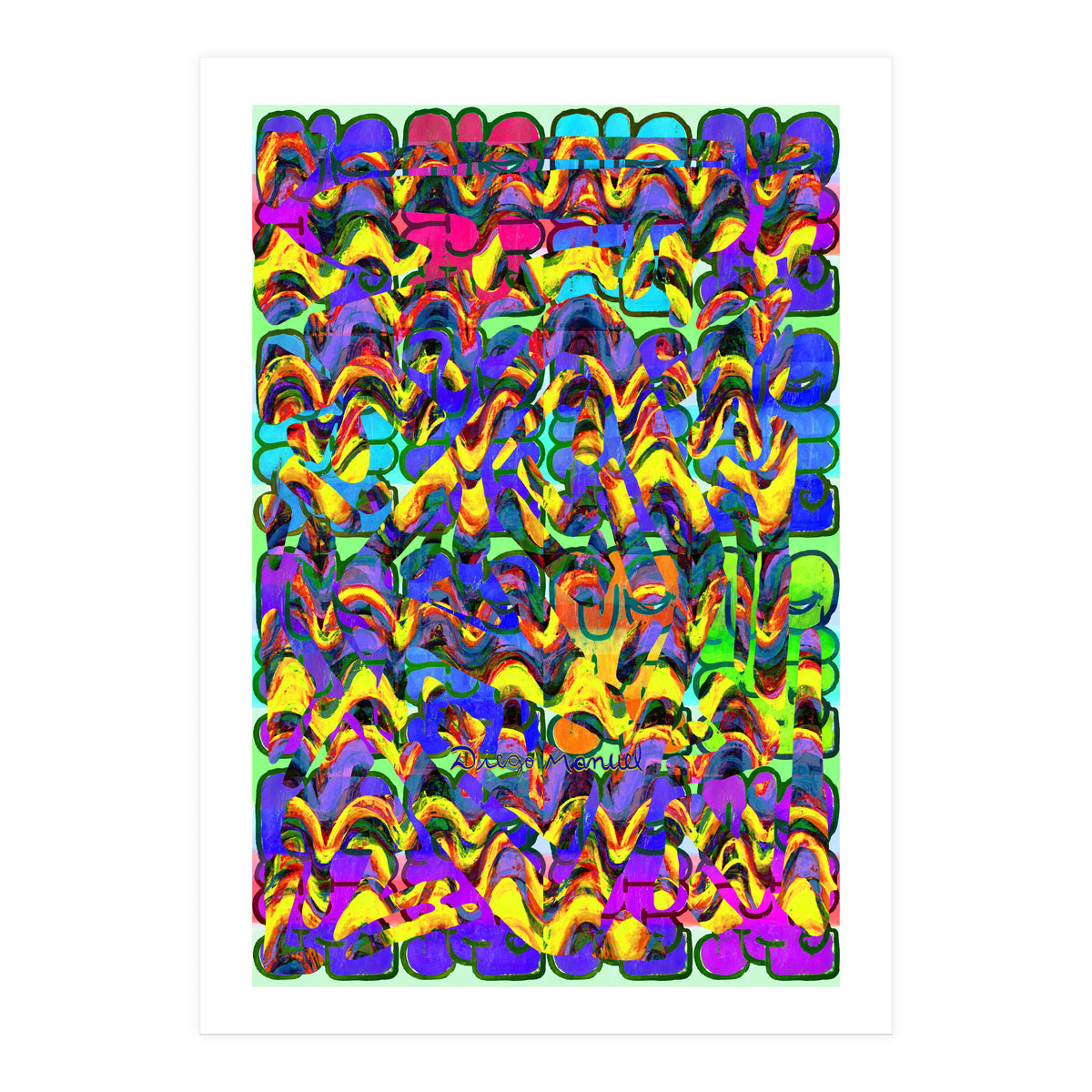 New Graffiti B 15 (Print Only)