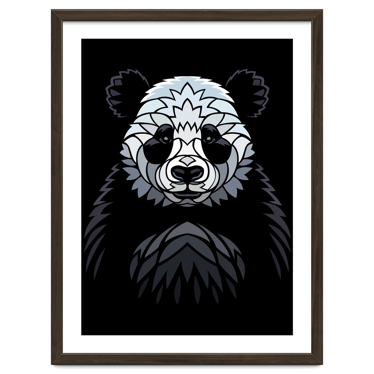 Tribal frontal Panda