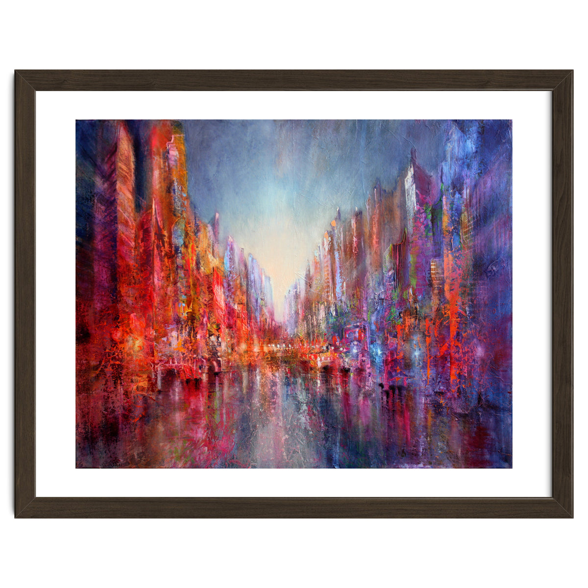 Stadt Am Fluss  - city on the riverside