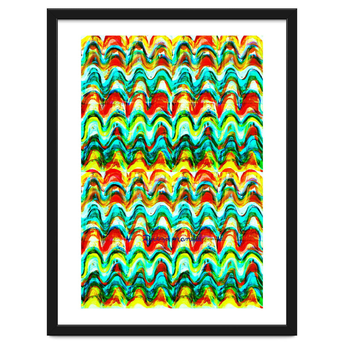 Pop abstract color full