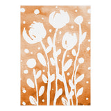 Abstract Flowers Orange (Print Only) thumbnail