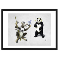 Donkey Xote And Sancho Panda