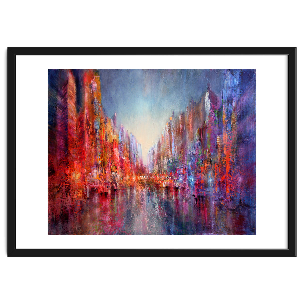 Stadt Am Fluss  - city on the riverside