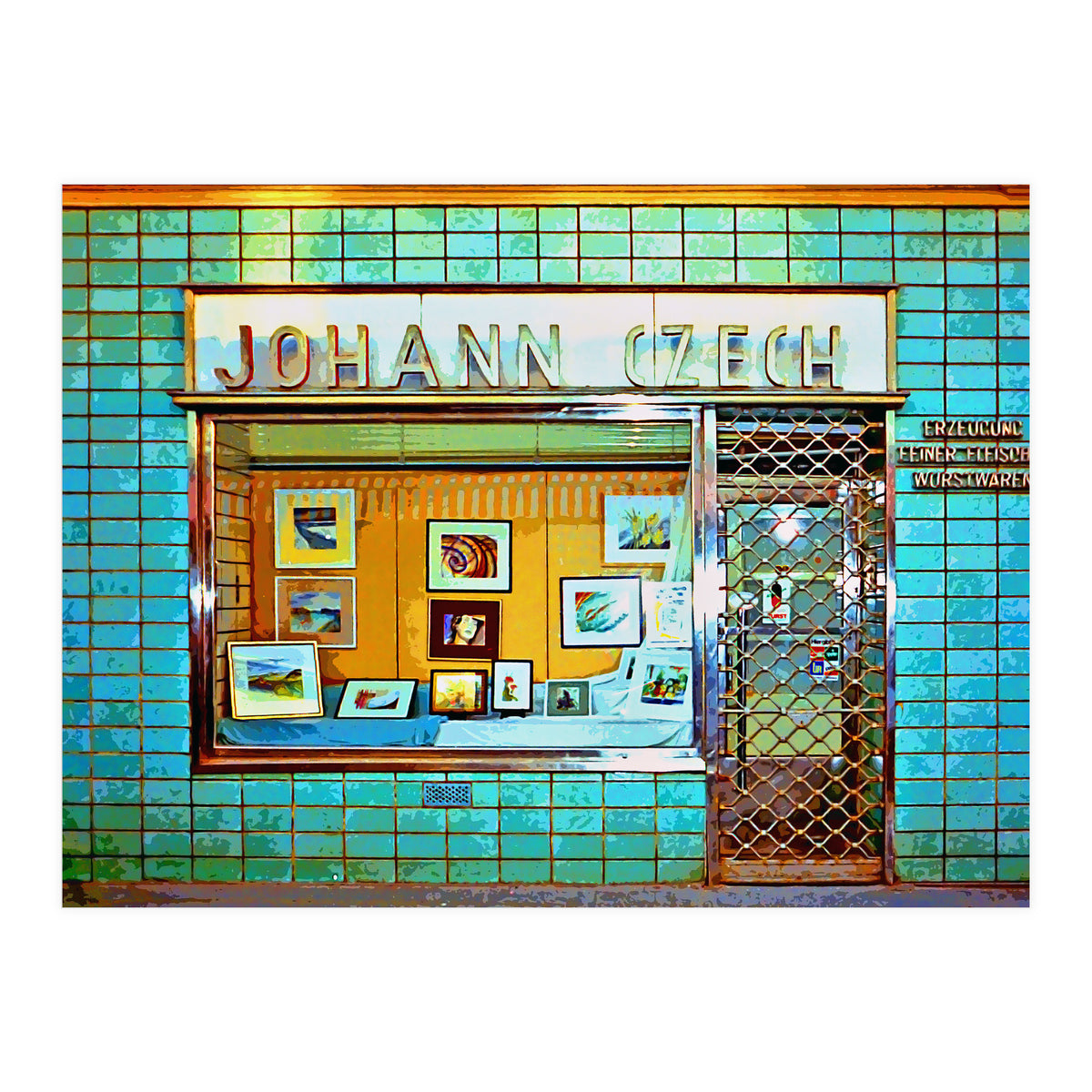 Butcher's gallery (Print Only)