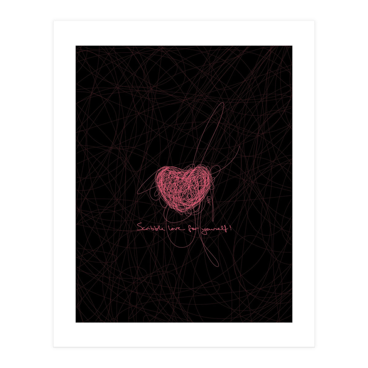 Sentimental Scribble 2 (Print Only)