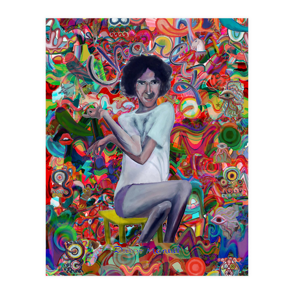 Charly Y Graffitis 3 (Print Only)