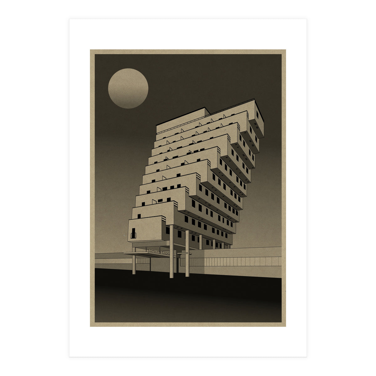 Hotel Panorama Slovakia (1970) (Print Only)