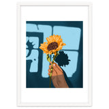 Sunflower Still Life | Flower Hand Painting | Sunny Day Shadow Hope Optimism Positivity Good Vibes thumbnail