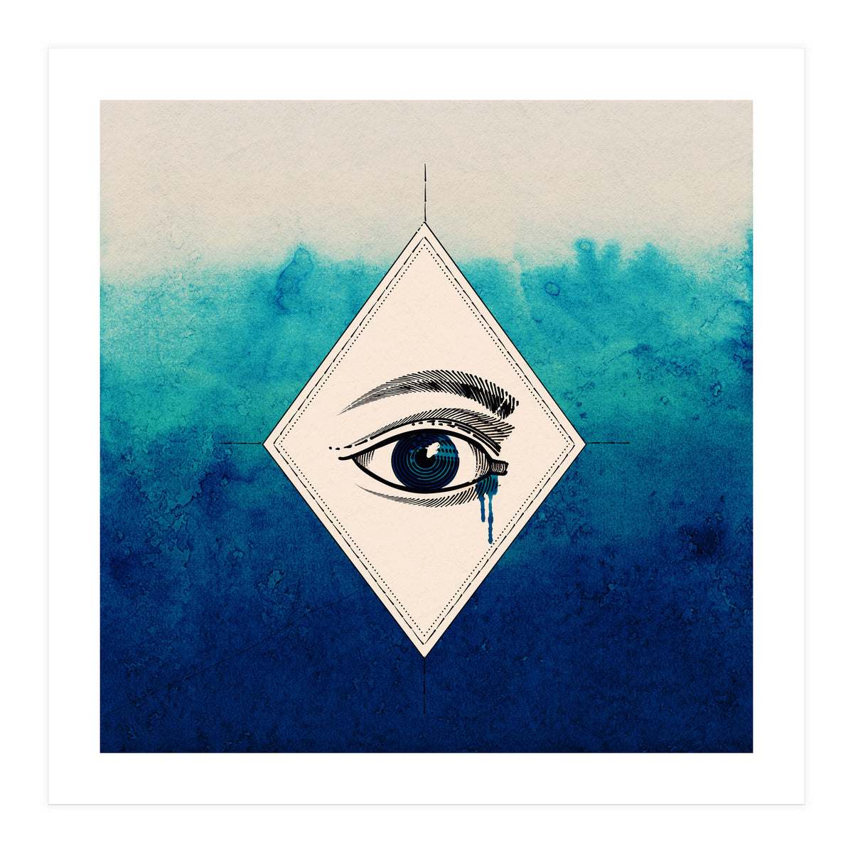 I am watching you square (Print Only)