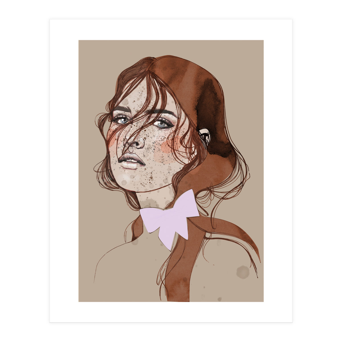 Freckles Red (Print Only)