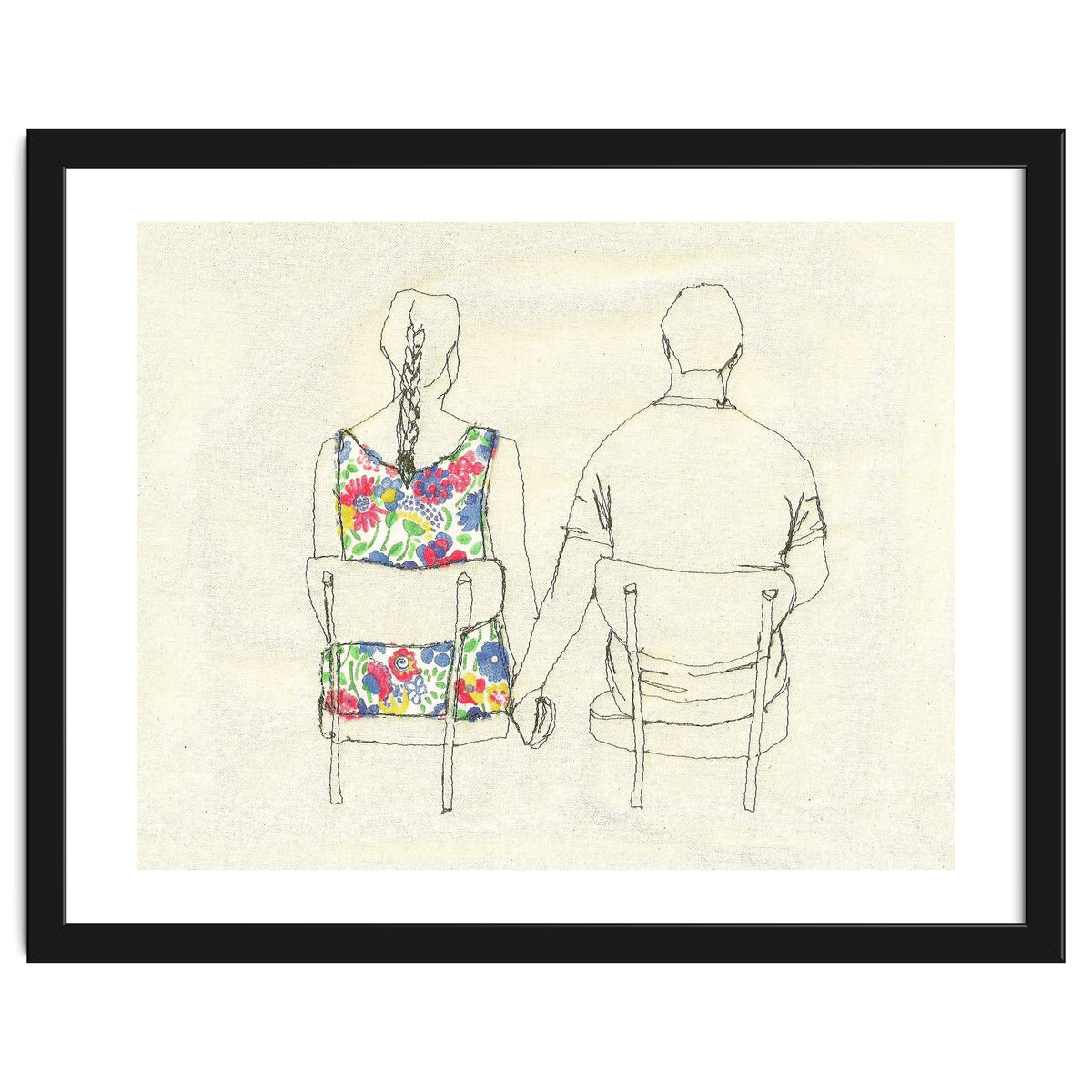 Colourful Couple Print