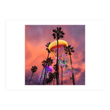 Electric Jellyfish in Palm Trees  (Print Only) thumbnail