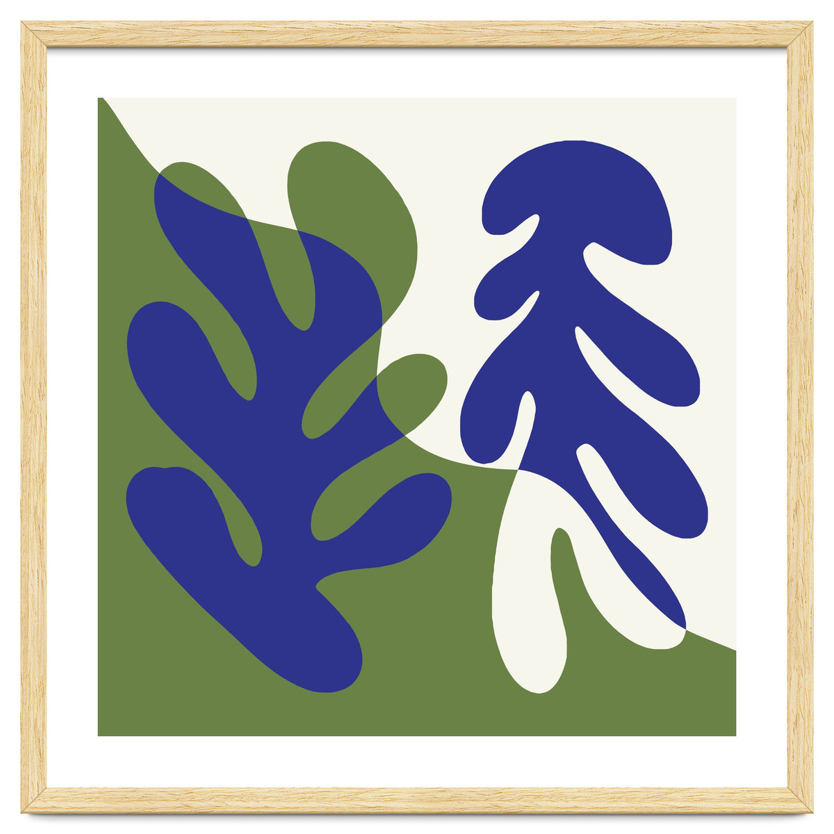 Matisse Inspired Organic Coral Shapes