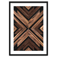 Urban Tribal Pattern No.3 - Wood