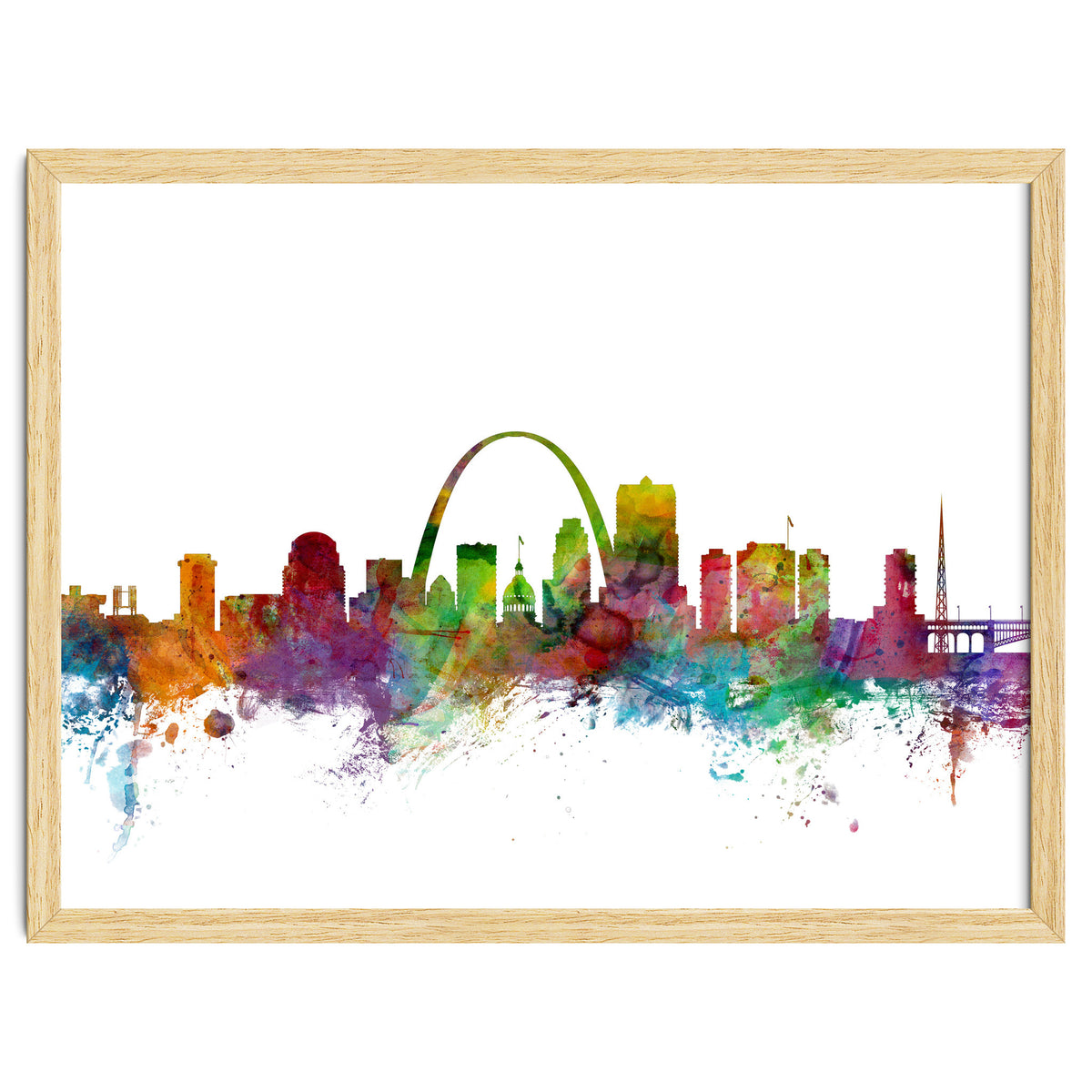St Louis Missouri Skyline