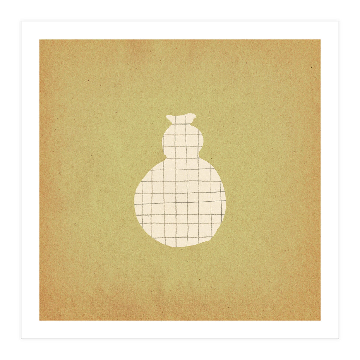 Checkered vase (Print Only)