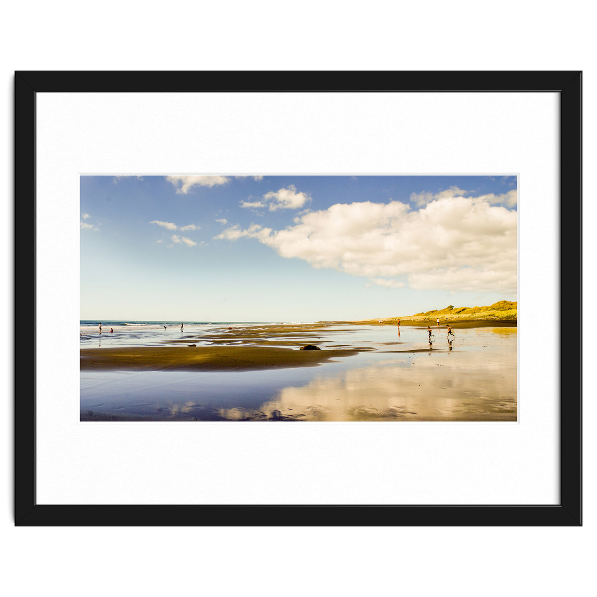 Beach in New Plymouth, New Zealand