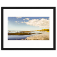 Beach in New Plymouth, New Zealand