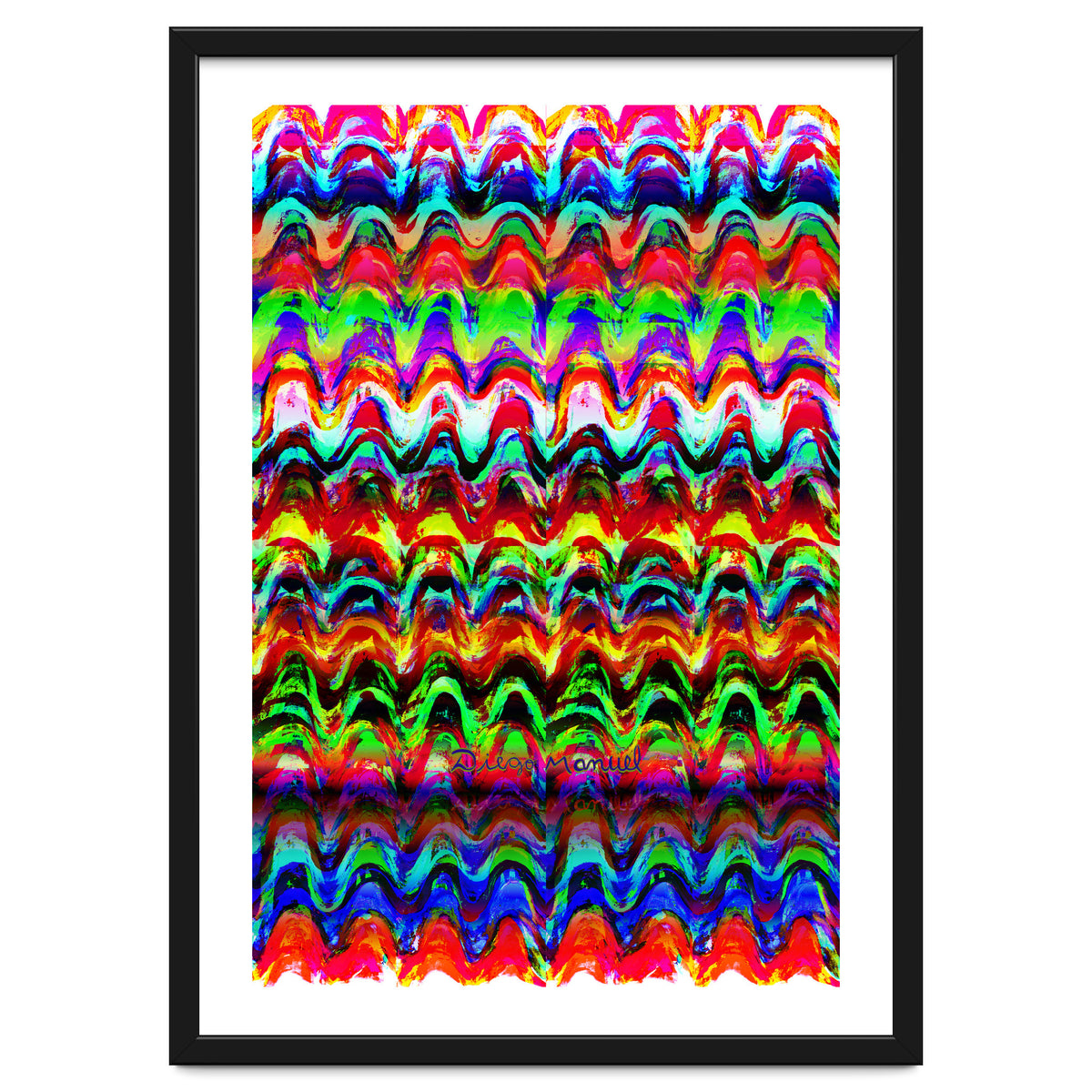 Pop abstract color full