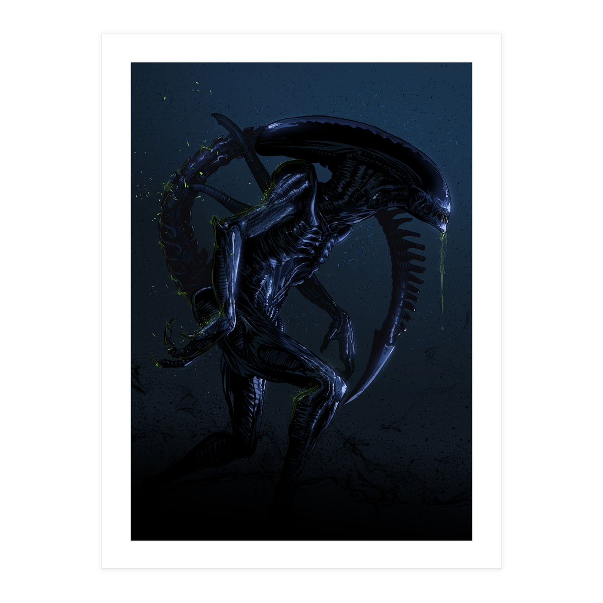 Alien Xenomorph (Print Only)