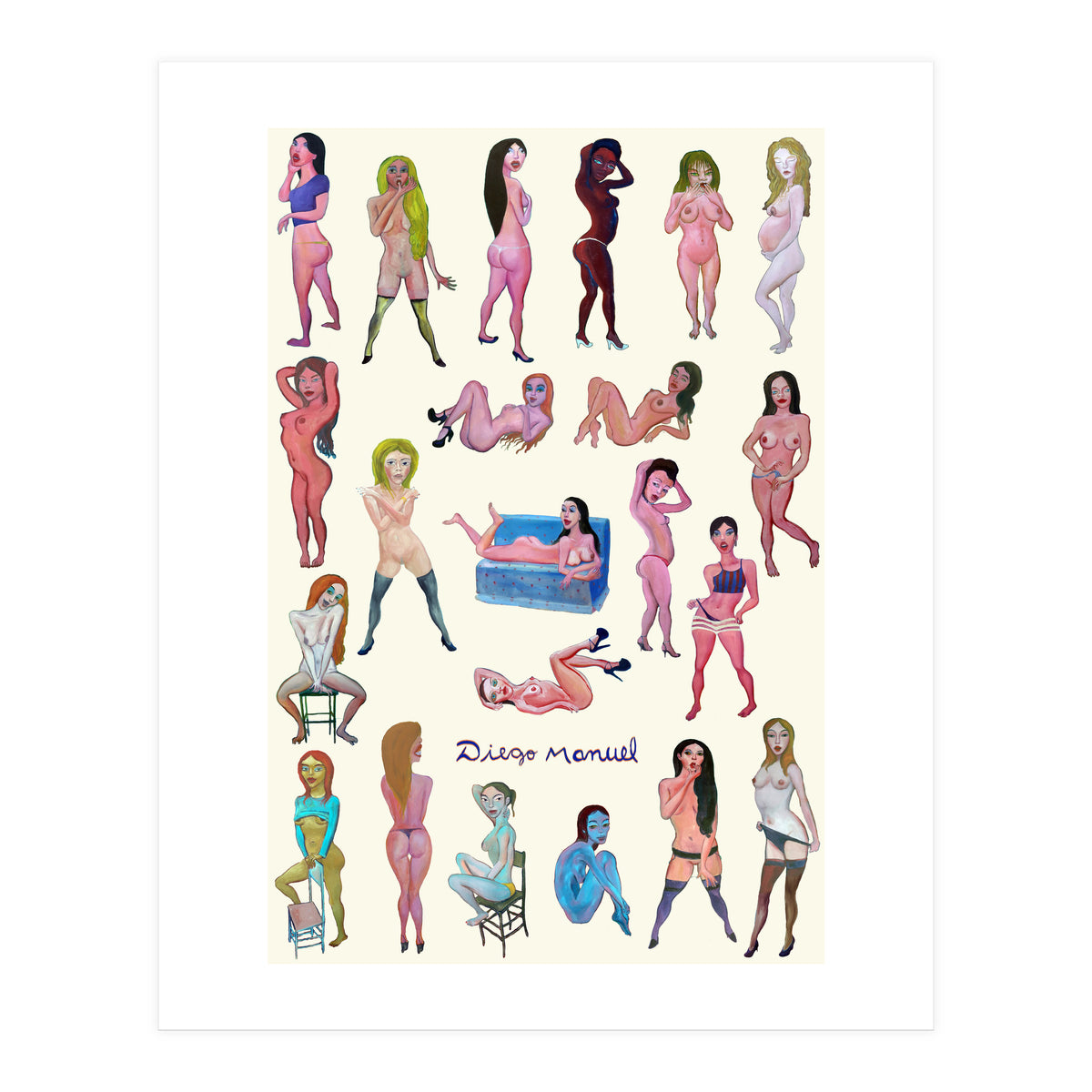 Chicas 1 (Print Only)