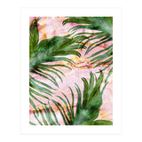 Palm leaf on marble 01 (Print Only) thumbnail