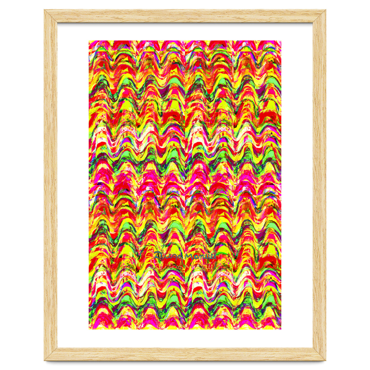 Pop abstract color full