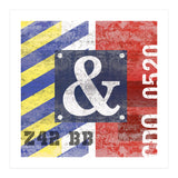 Blue Ampersand Industrial Abstract (Print Only) thumbnail