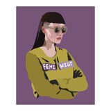 Feminist (purple) (Print Only) thumbnail