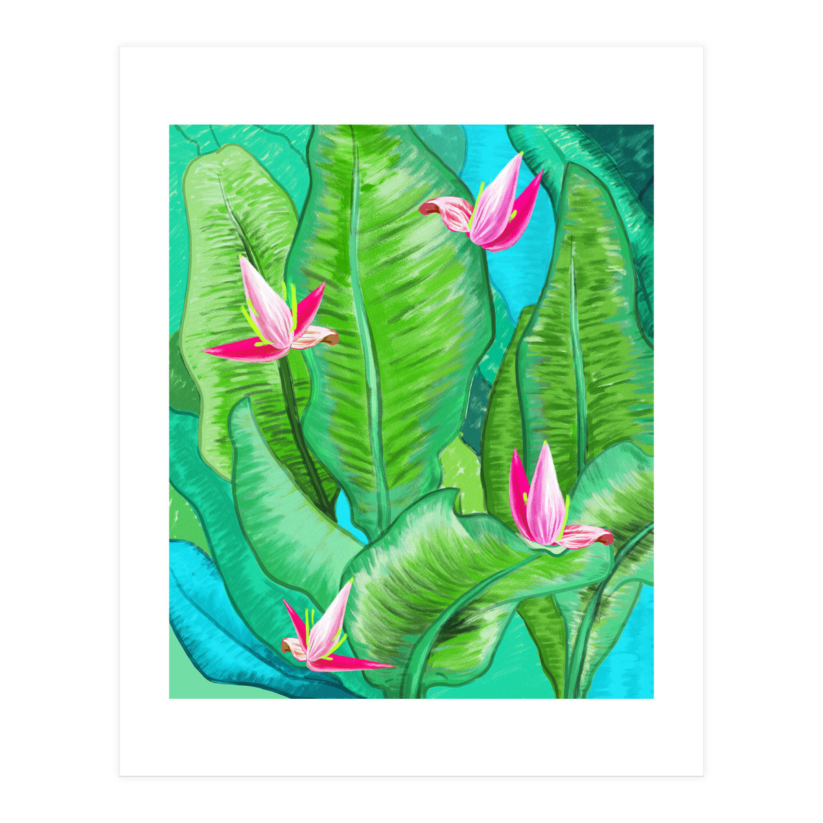 Banana Floral (Print Only)