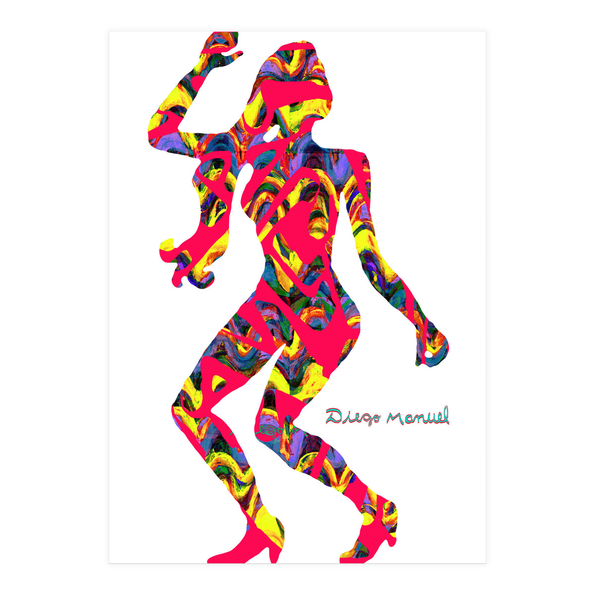 Dance Girl B 2  (Print Only)