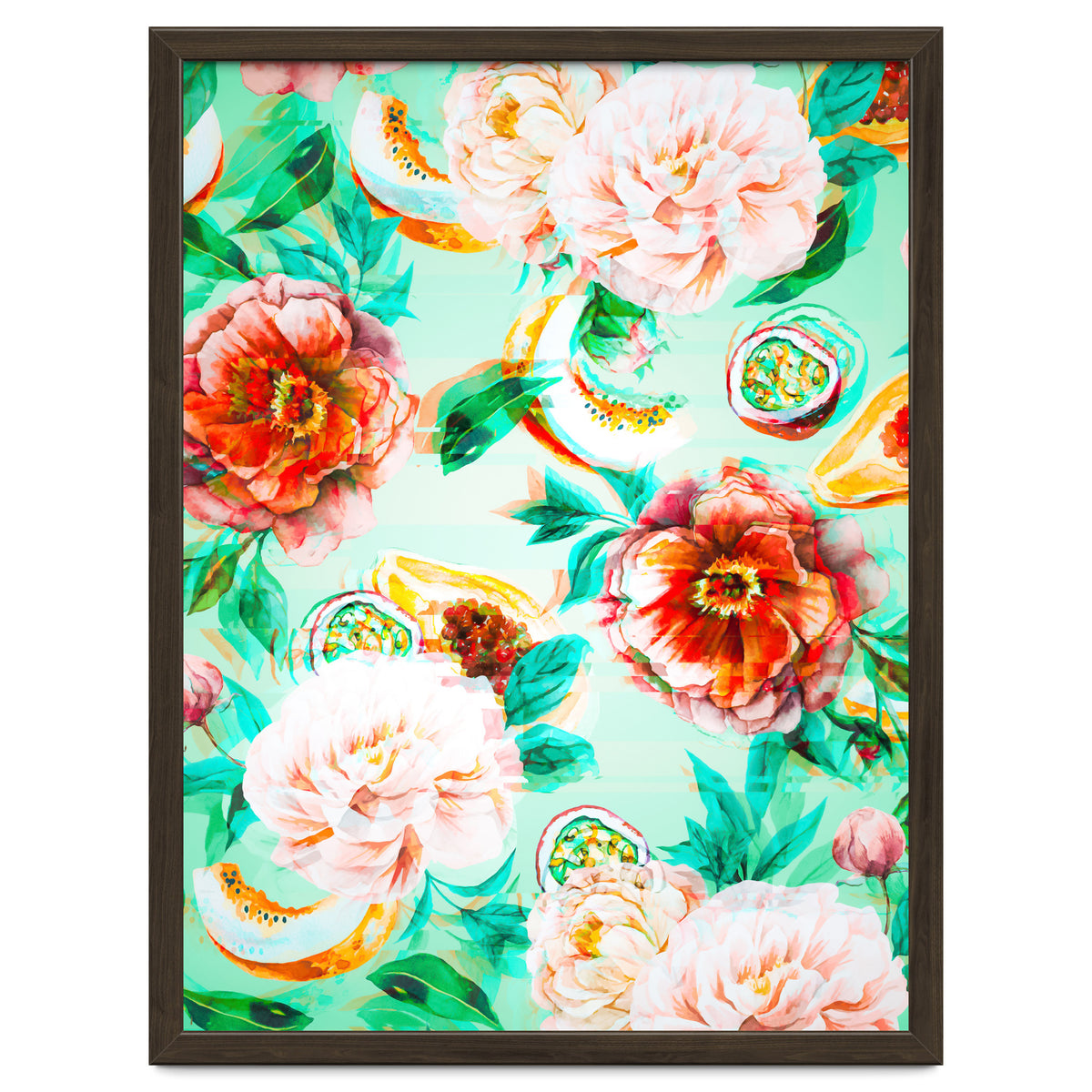 Tropical flowery fruit glitch