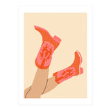 Cowgirl Boots Risography (Print Only) thumbnail