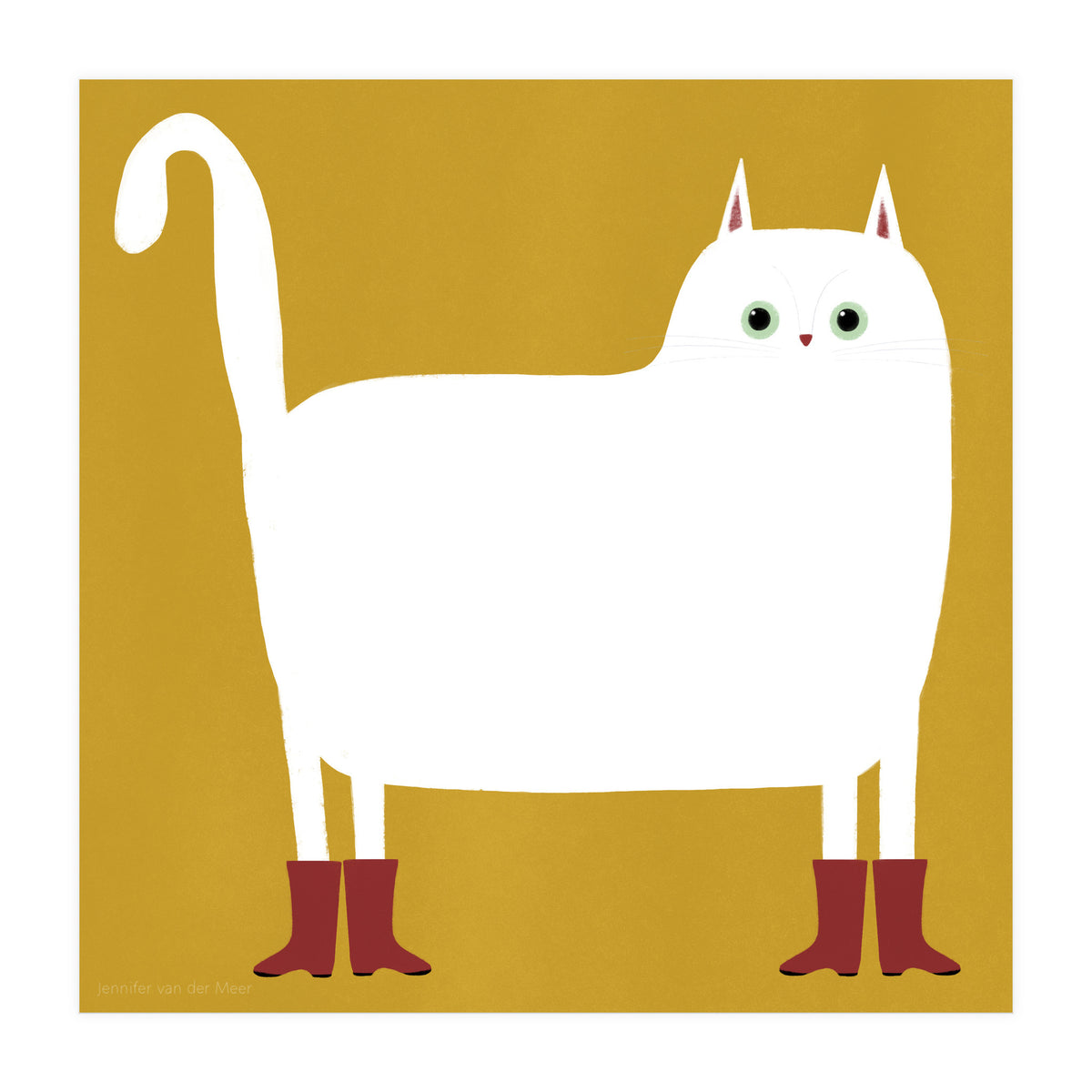 Cat 82: The rain boots (Print Only)