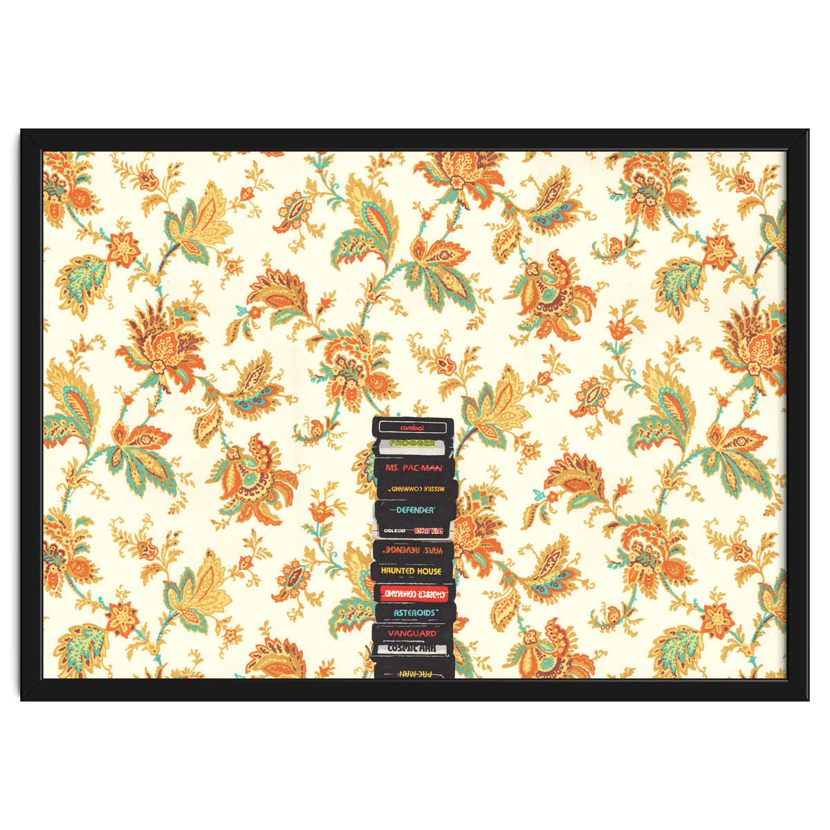 Atari & Flower Wallpaper