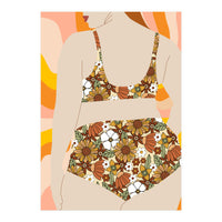 Groovy Swimsuit (Print Only)