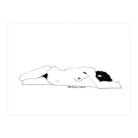 Untitled #1 - Lying nude figure (Print Only)