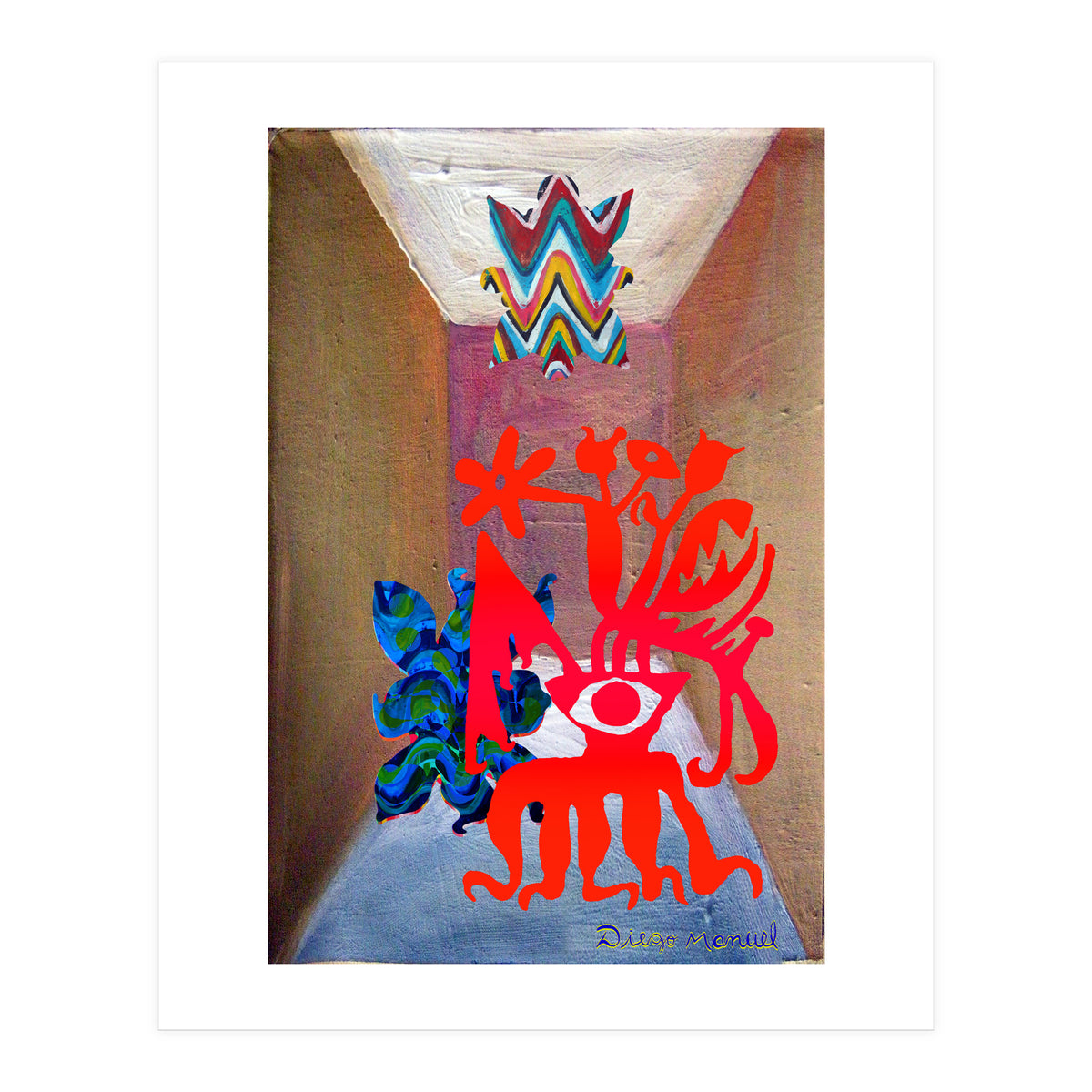 Pop Abstract 2023 A 4 (Print Only)