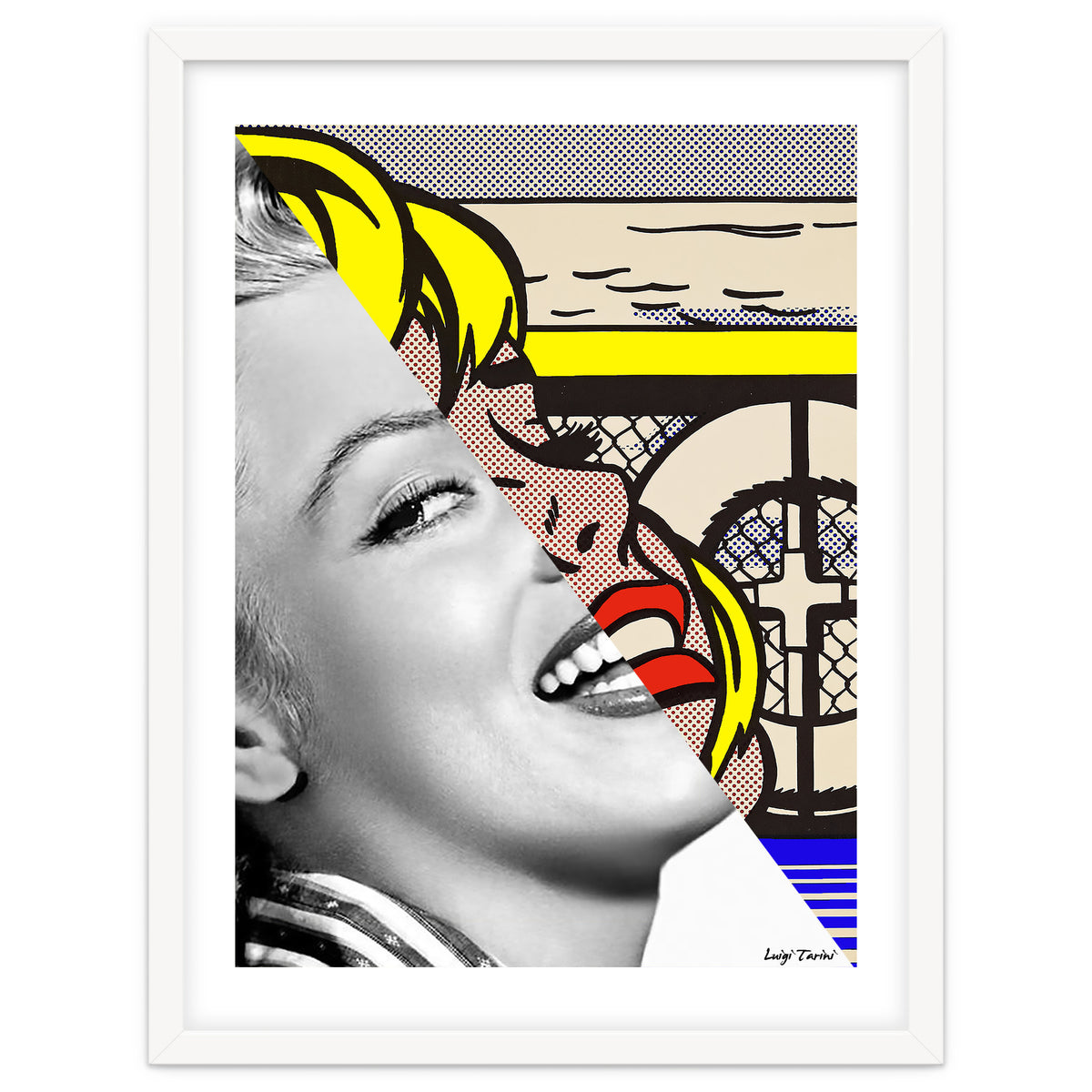 Lichtenstein's Sailboat Girl & Marylin Monroe