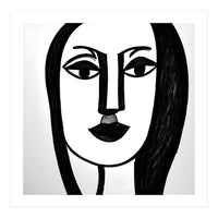 Woman's face  (Print Only)